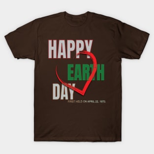 Earth Day Everyday Earth Day - Planet Anniversary 2023. T-Shirt